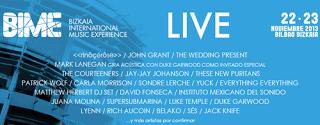 Bime Live Bilbao: Rinocerose, John Grant, Mark Lanegan, Jay-Jay Johanson, The Courteeners, Yuck, Supersubmarina...