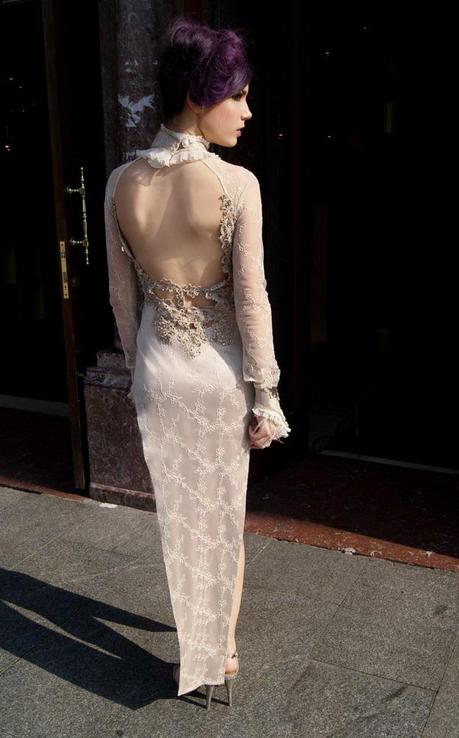 Vestido del Diseñador de Bilbao Peio Durán