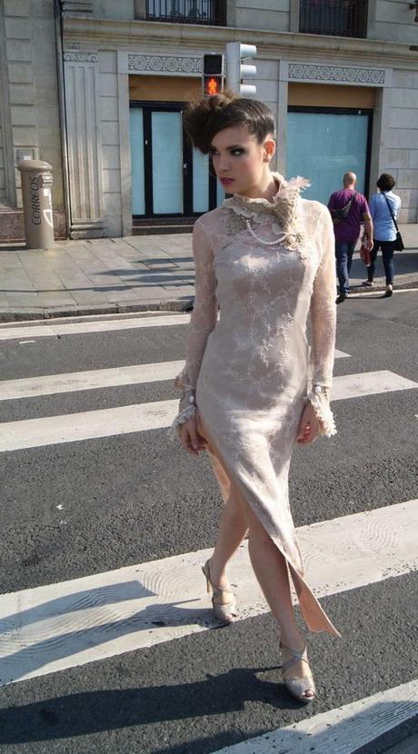 Vestido del Diseñador de Bilbao Peio Durán