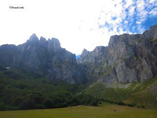 Vistas de Fuente Dé, Cantabria, Polidas chamineras