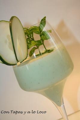 Crema de pepino a la menta