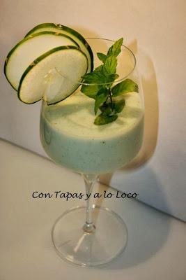 Crema de pepino a la menta