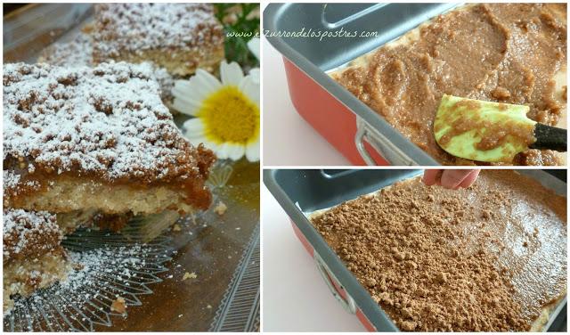 Barritas de Avena y Mermelada de Higos con Streusel de Gofio