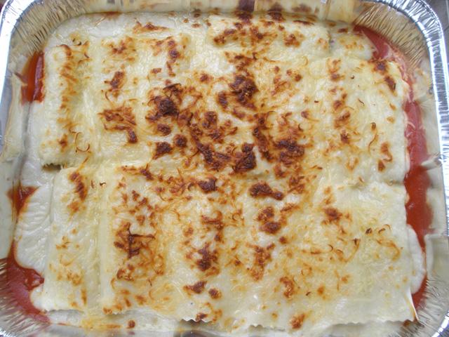 Canelones con Carne y Paté