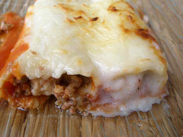 Canelones con Carne y Paté