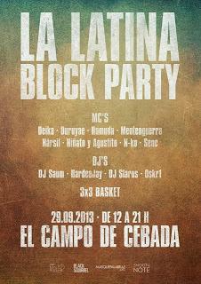 Las block parties llegan a La Latina | Block parties arrive to the Latina barrio