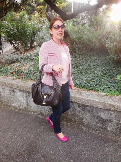 Working woman in Fucsia