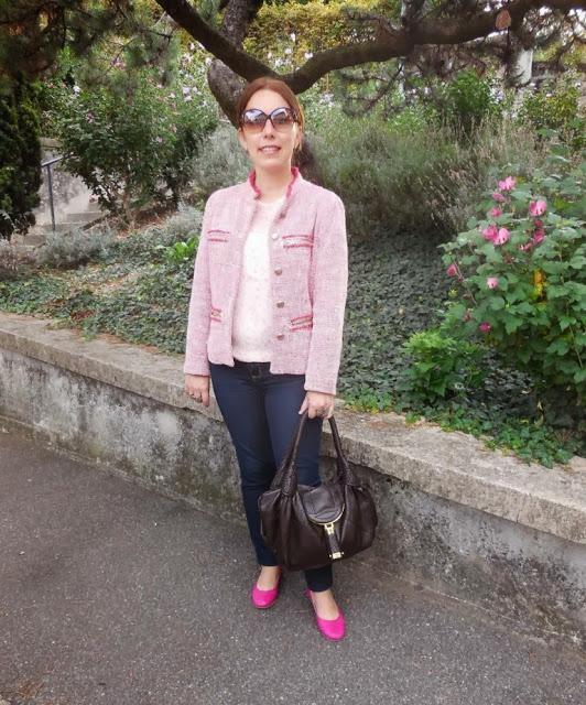 Working woman in Fucsia