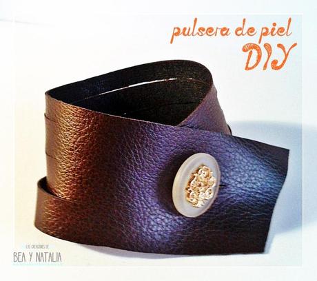 DIY pulsera de piel