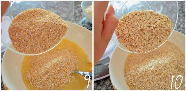 Galletas de avena y plátano fitness