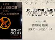 Reseña juegos hambre Suzanne Collins