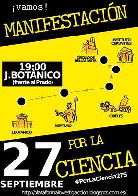 Propuestas del colectivo “Carta por la Ciencia” ante los PGEs 2014