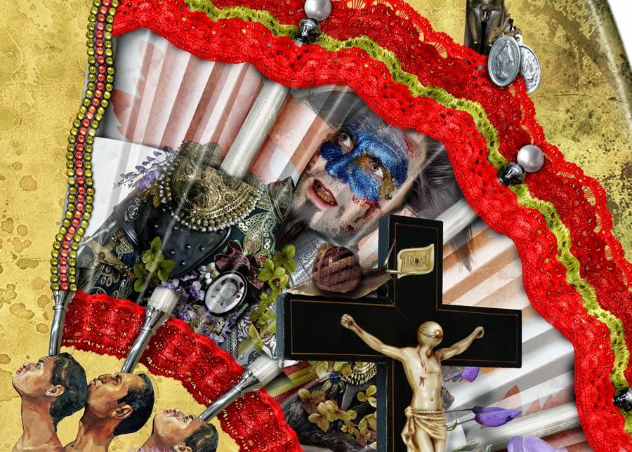 Vanitas Oro IV, 124 x 94 cm, papel Hahnemühle.