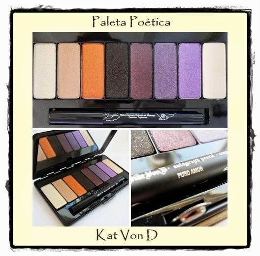 Review Paleta POÉTICA y TATOO LINER, Kat Von D