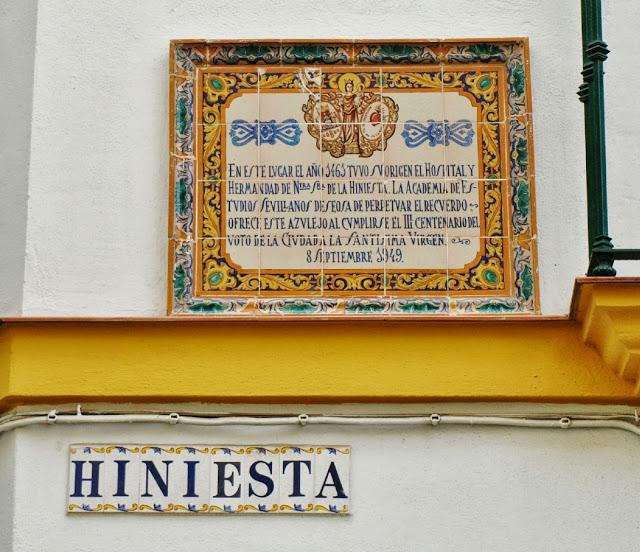 El voto de Sevilla a la Virgen de la Hiniesta.