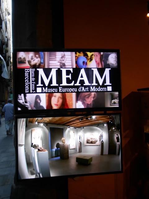 MUSEO EUROPEO DE ARTE MODERNO...MEAM...BARCELONA, C/ BARRA DE FERRO , Nº 5...27-09-2013...