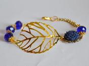 Pulsera vintage azul