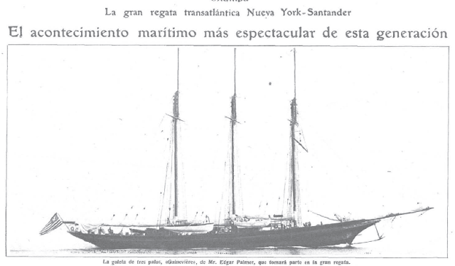 1928:la histórica regata Nueva York-Santander