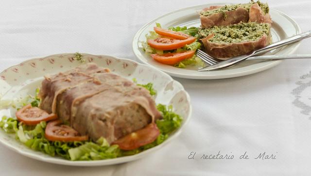 pastel de pollo y espinacas 3