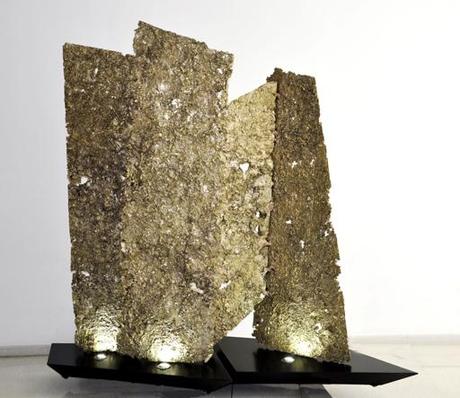 A-cero Projects imágenes del Biombo de bronce diseñado por A-cero