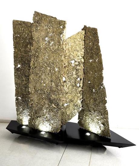 A-cero Projects imágenes del Biombo de bronce diseñado por A-cero