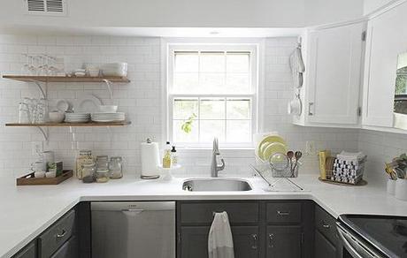 reforma fácil de cocina reforma cocina con pintura pintar cocina cocinas blancas modernas cocina blanco negro cocina americana reforma blog decoración nórdica antes despues cocina 