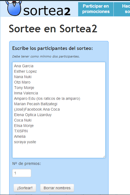 Sorteo SMAK Vitoria Finalizado