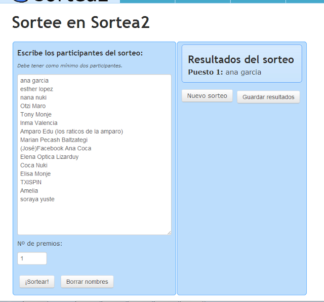 Sorteo SMAK Vitoria Finalizado