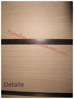 Vestidor en haya y wengue