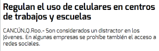 Importancia de una política de uso restringido de celulares