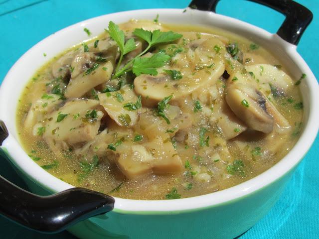 Champiñones a la cerveza