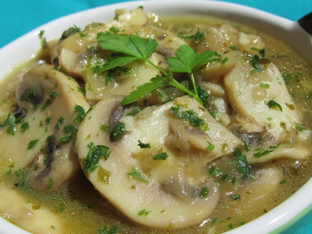 Champiñones a la cerveza