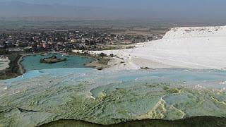 Castillos de algodón, Pamukkale