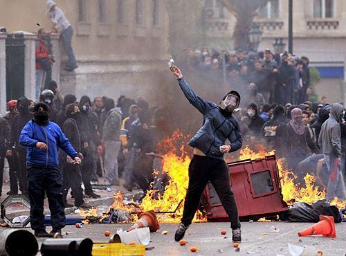 disturbios grecia