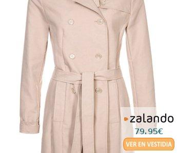 THE BONDED TRENCH COAT - Gabardina - azul