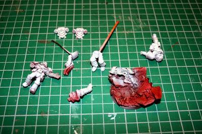 Pintura de blanco de los Marines de Blanco