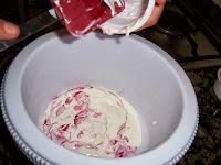 HELADO DE FRUTAS DEL BOSQUE  y YOGURT