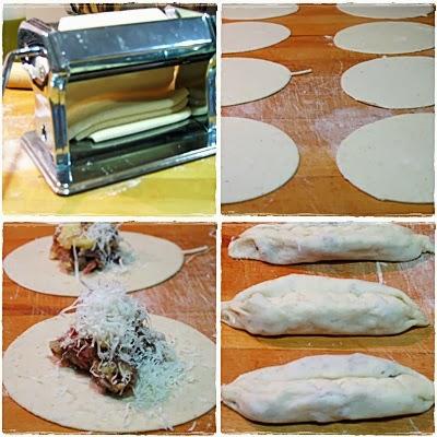 Culurgiones Rellenos de Carrilleras Estofadas y Patata al Pesto Rojo de Tomate