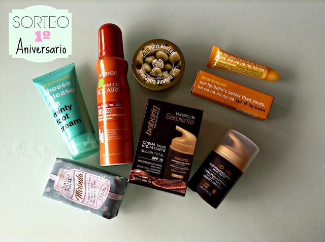 1º Aniversario del blog ¡con sorteo!