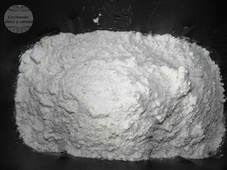 Croissants paso a paso, masa en panificadora