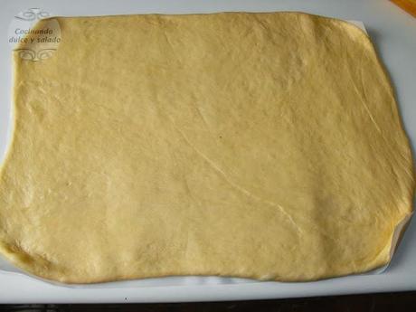 Croissants paso a paso, masa en panificadora