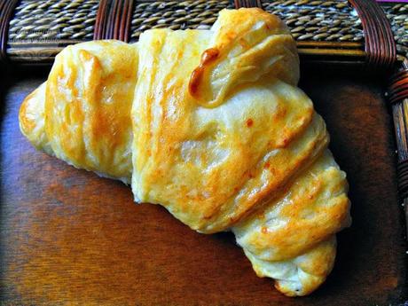 Croissants paso a paso, masa en panificadora