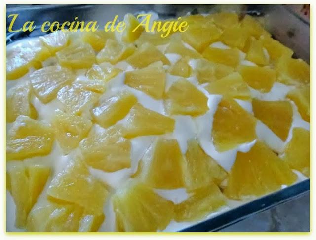 TIRAMISÚ DE PIÑA