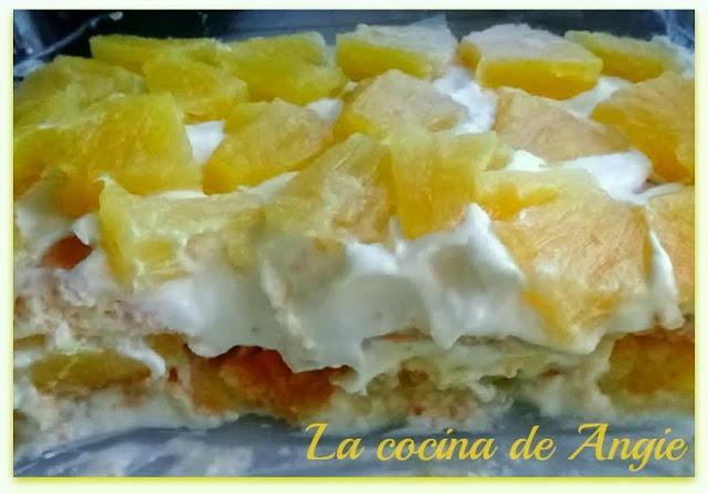 TIRAMISÚ DE PIÑA