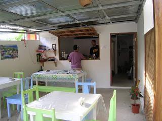 Comedor hotel Boutique Indalo, Puerto Viejo de Talamanca, Costa Rica, vuelta al mundo, round the world, La vuelta al mundo de Asun y Ricardo, mundoporlibre.com