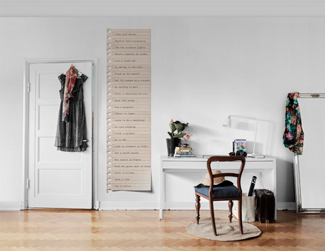 UNA IDEA FANTASTICA PARA UNA PARED