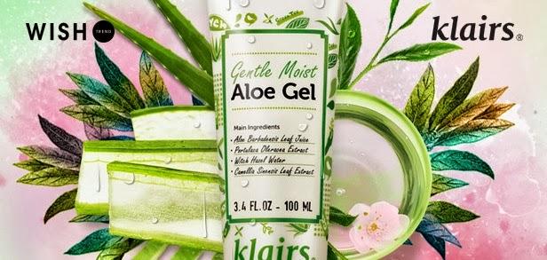 Una piel calmada e hidratada con “Gentle Moist Aloe Gel” de KLAIRS en WISHTREND (From Asia with Love)