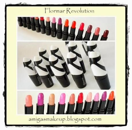 Uno a uno, Revolution Lipstick de Flormar.