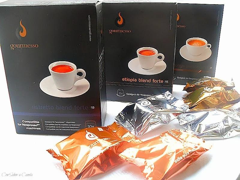 Flan de café Gourmesso y chocolate