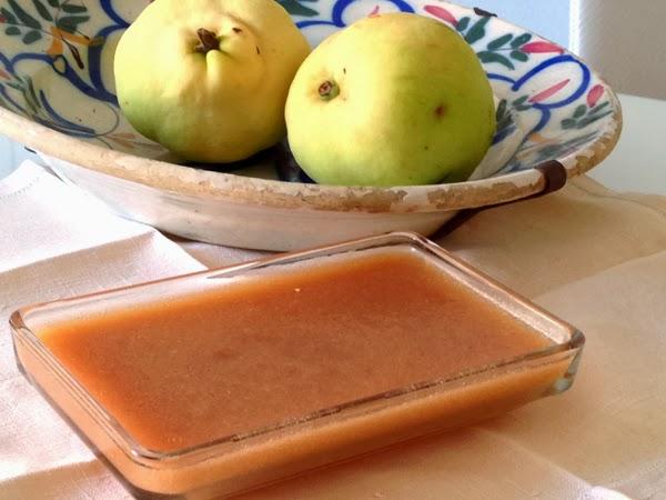 Carne de membrillo sin azúcar